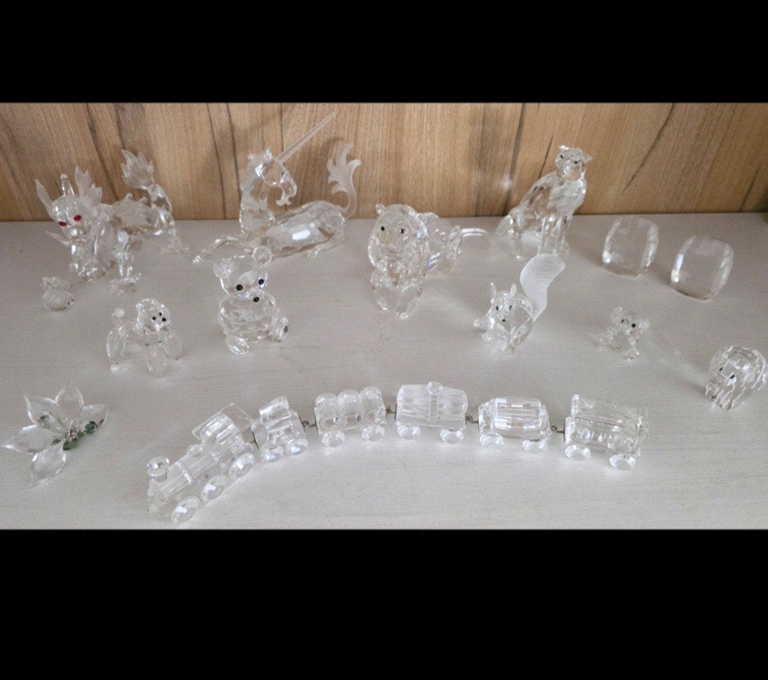 Verzameling Swarovski kristallen beeldjes, Verzamelen, Swarovski, Ophalen of Verzenden, Zo goed als nieuw, Figuurtje