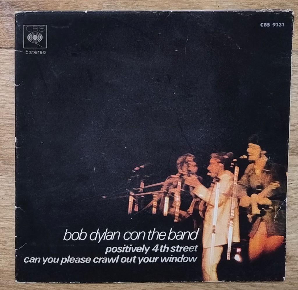 Superzeldzame single BOB DYLAN positively 4th street, Gebruikt, 7 inch, Single, Ophalen of Verzenden