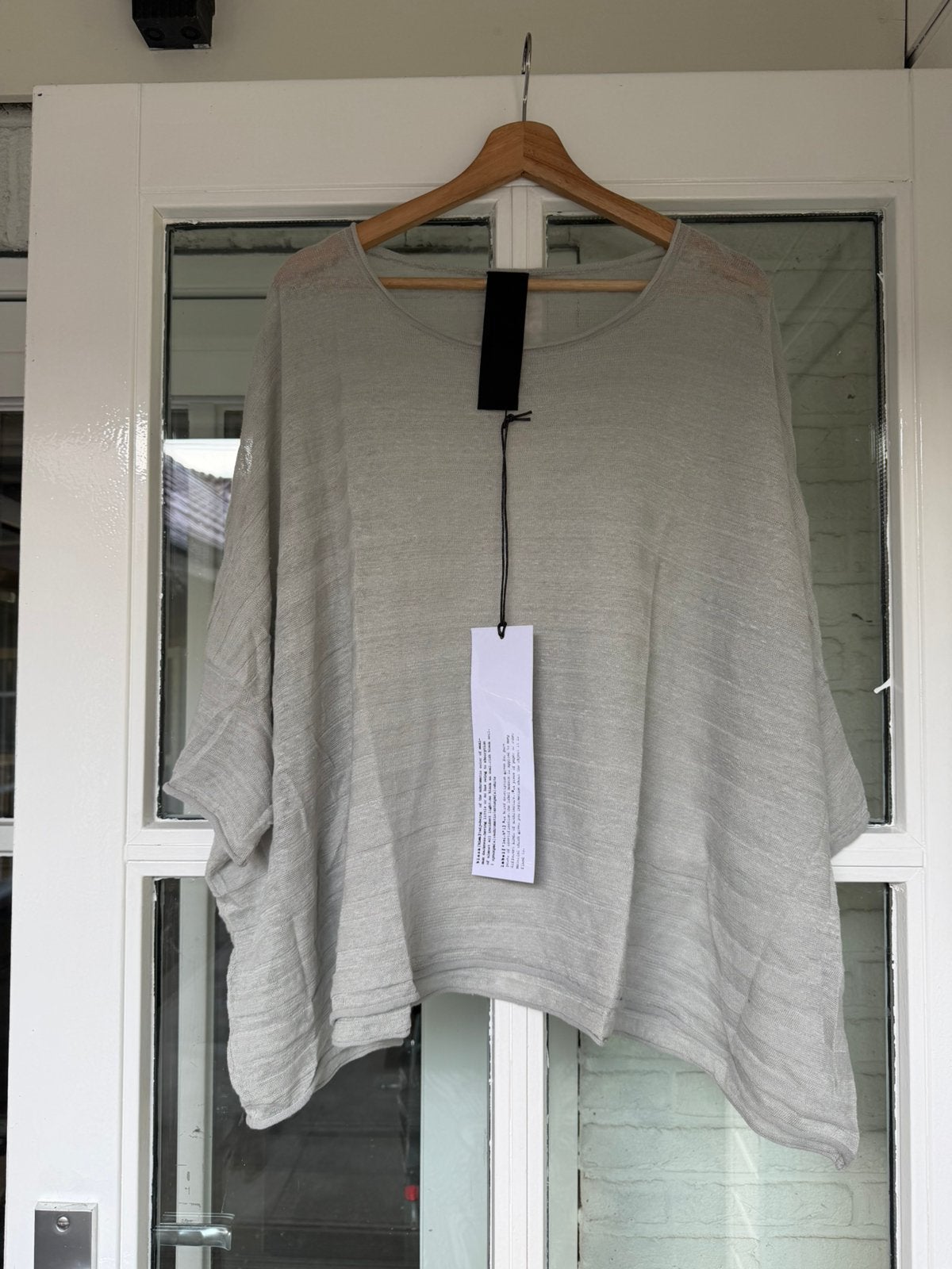 Grey cloud zomer trui Rundholz maat OS, Rundholz, Nieuw, Korte mouw, Grijs