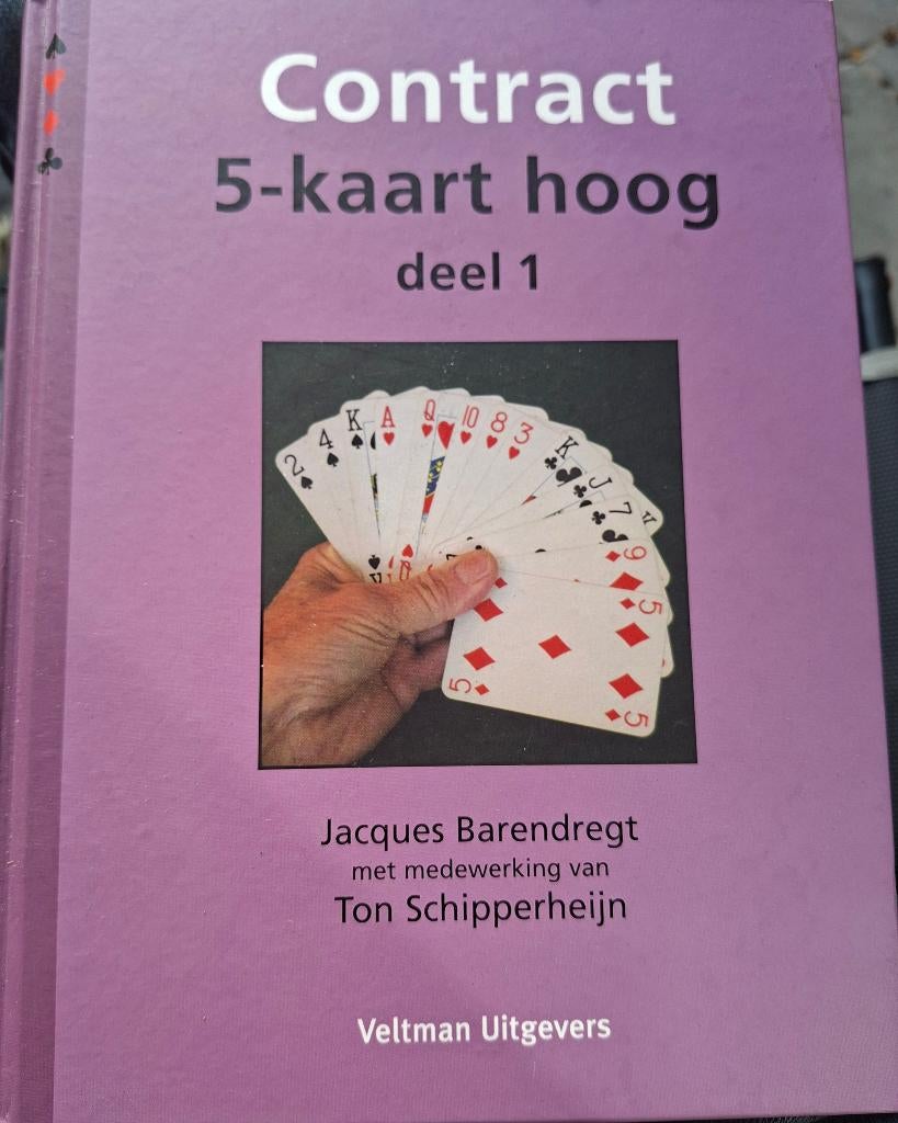 Contract 5-kaart hoog (deel 1) Bridge, Ophalen of Verzenden, Zo goed als nieuw, Overige onderwerpen