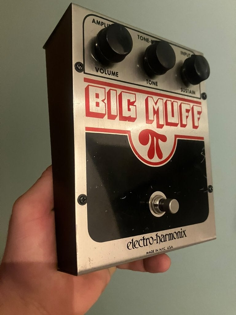 Electro-Harmonix Big Muff Pi Fuzz Pedaal Vintage 1978!, Ophalen of Verzenden, Gebruikt, Distortion, Overdrive of Fuzz