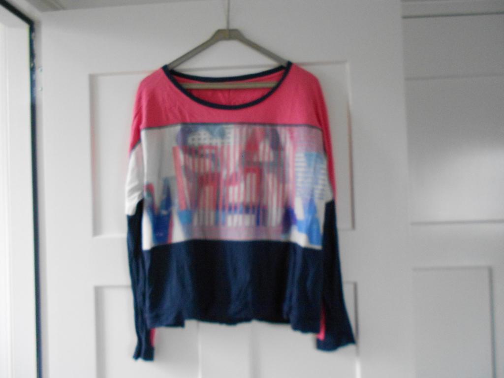 Expresso shirt met lange mouwen, roze/blauw/wit, maat XXL., Overige kleuren, Maat 46/48 (XL) of groter, Zo goed als nieuw, Lange mouw