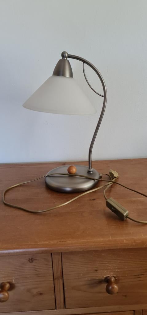 Vintage tafellamp, Huis en Inrichting, Lampen | Tafellampen, Ophalen of Verzenden, Gebruikt, Minder dan 50 cm