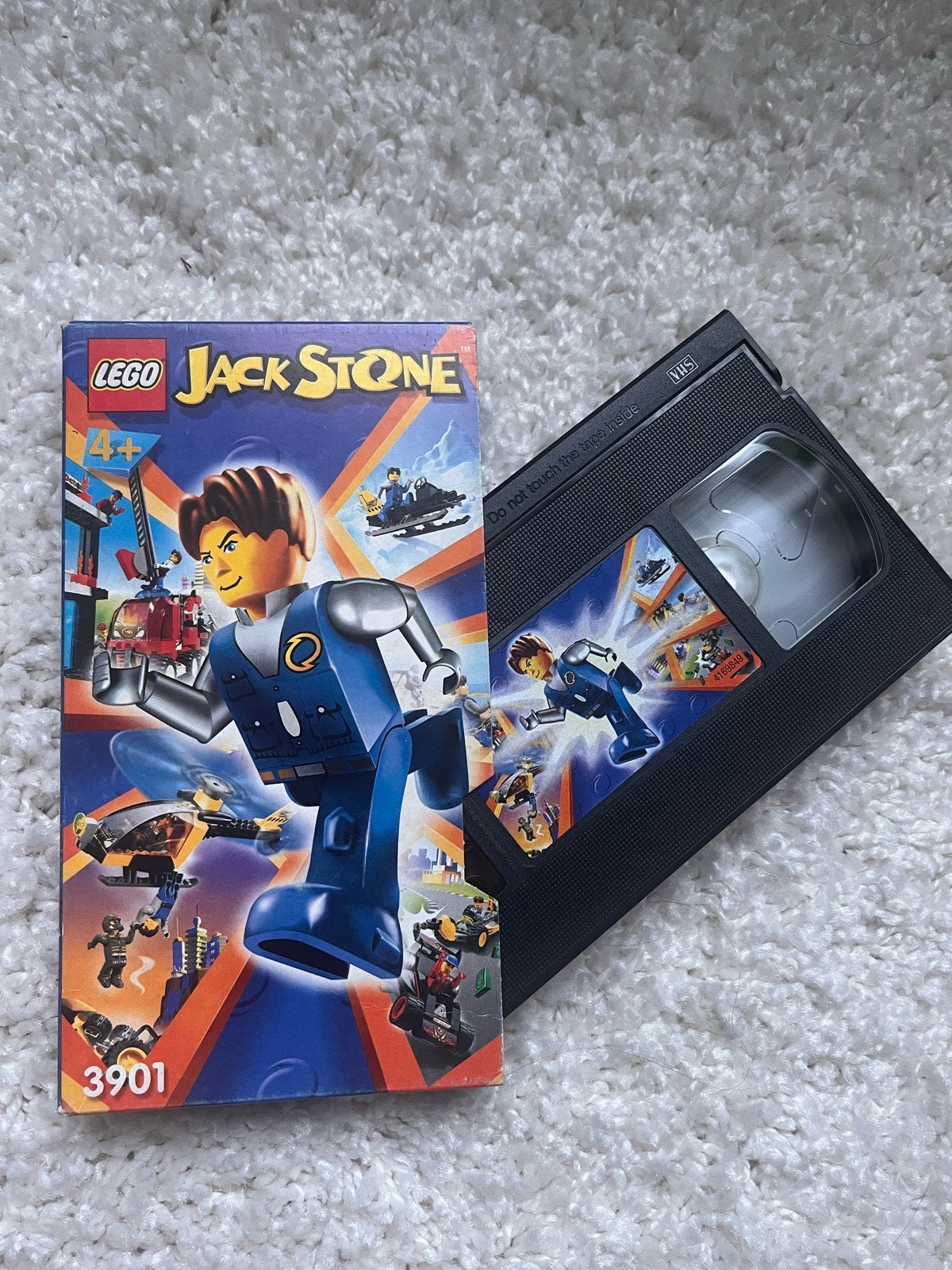 LEGO Jack Stone VHS - Actie en Avontuur, Gebruikt, Alle leeftijden, Actie en Avontuur, VHS