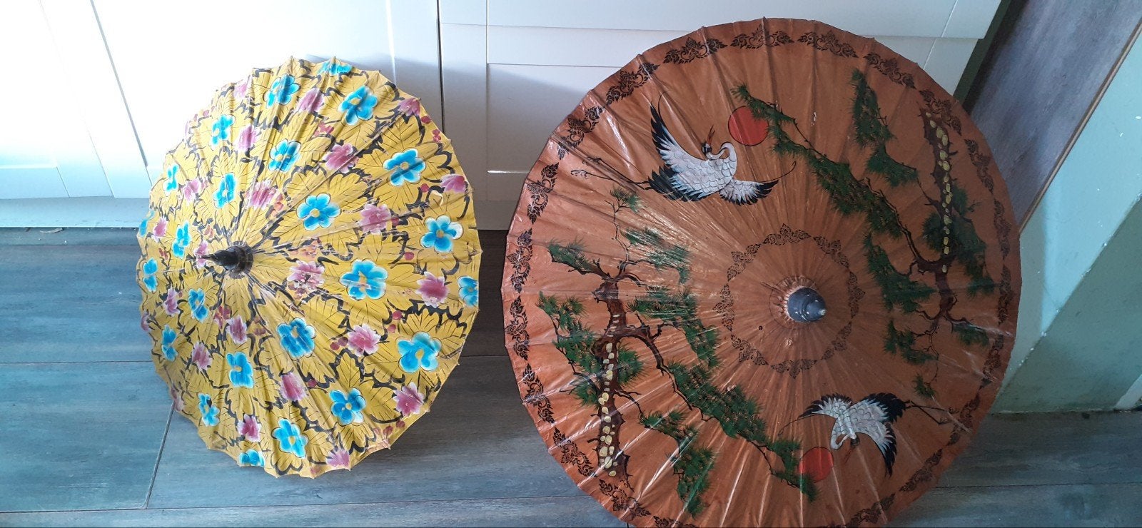 parasols rijstpapier, Ophalen of Verzenden