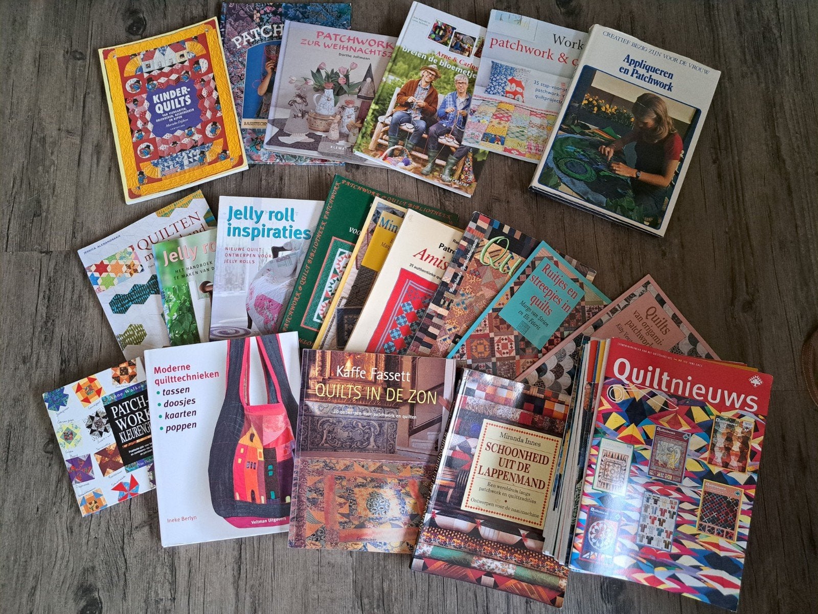 Quiltboeken en tijdschriften OPHALEN, Ophalen