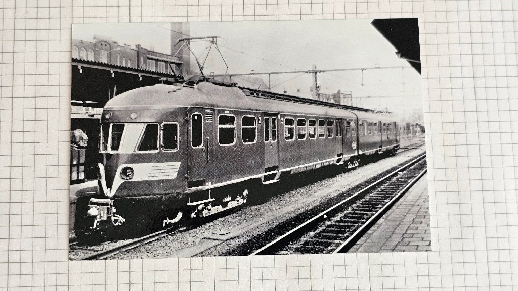Foto TREIN NS Nederlandse Spoorwegen Muizeneus Mat 46, Verzenden, Gebruikt, Trein, Overige typen