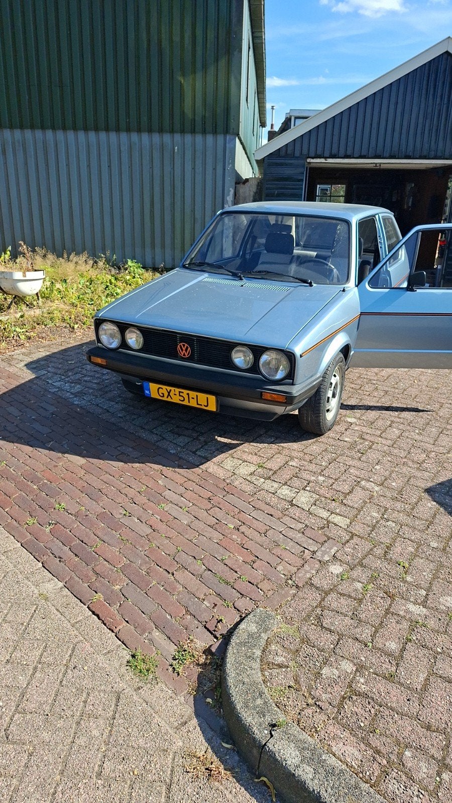 Volkswagen Golf 1.5 S 1981 Blauw, 1457 cc, 4 cilinders, Blauw, 764 kg