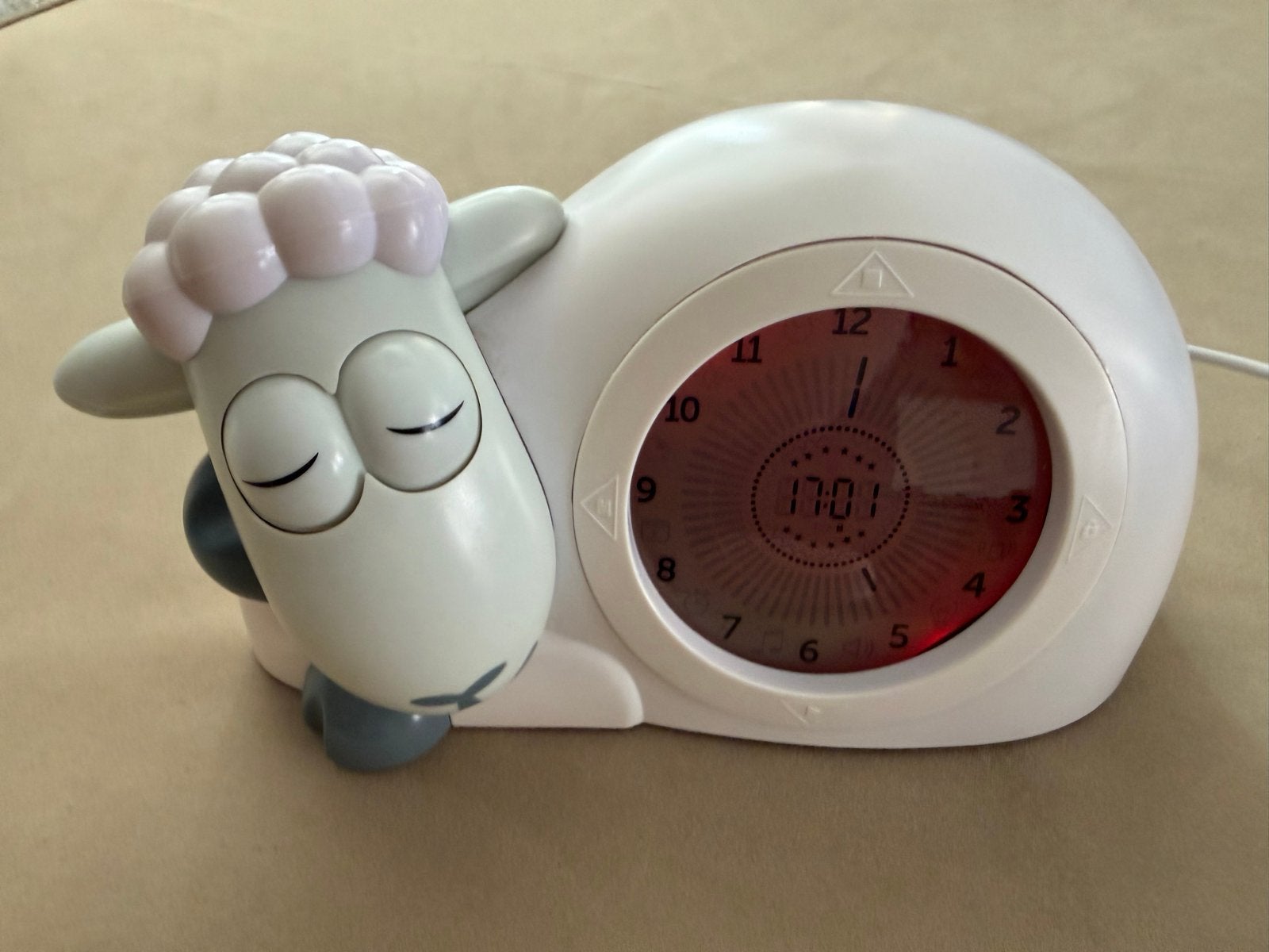 Zazu Sam Slaaptrainer Schaap - Kinderwekker & Nachtlampje, Ophalen of Verzenden, Nieuw, Digitaal