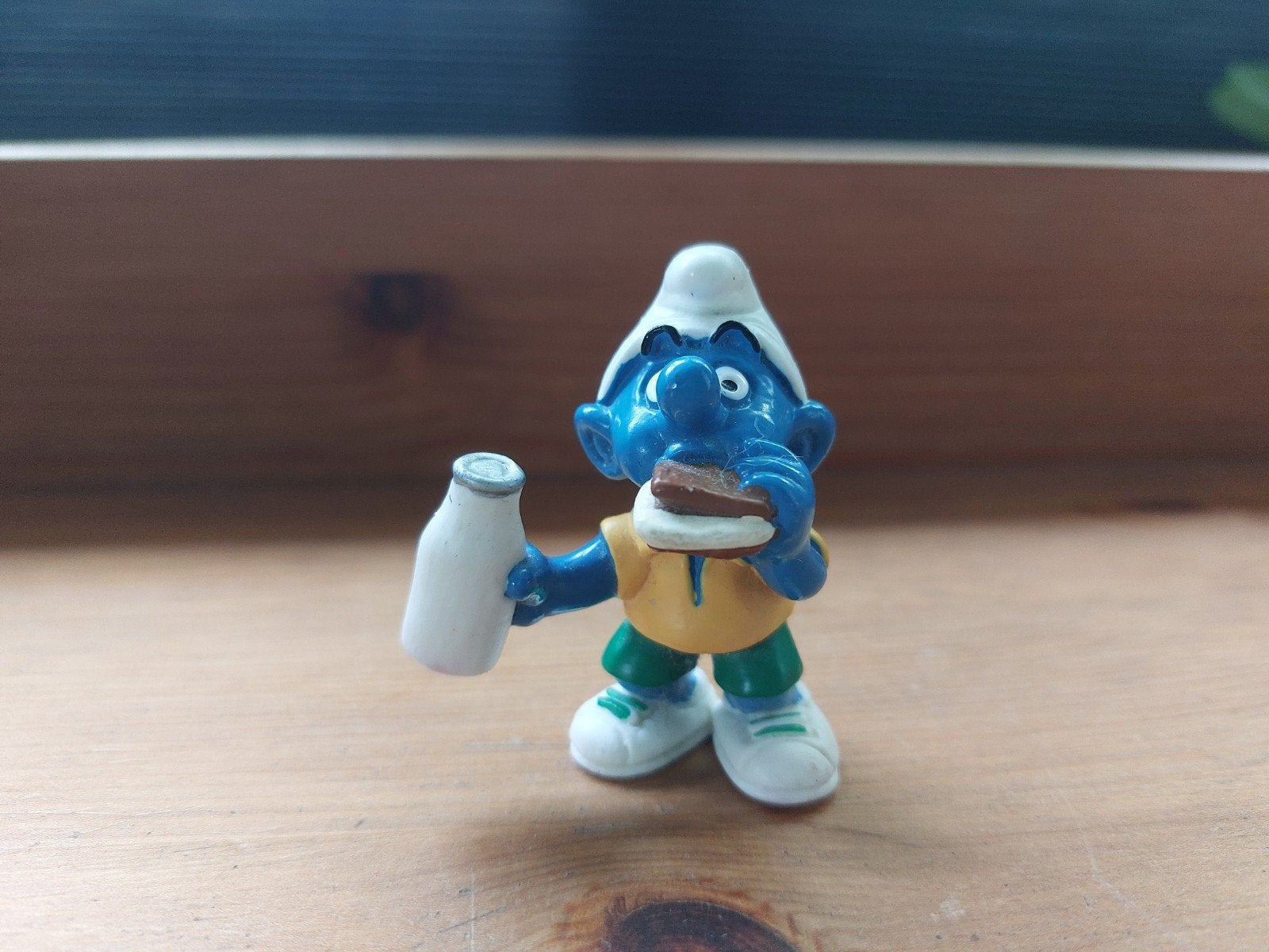 Smurf met lunch 20463 De Smurfen, Verzamelen, Ophalen of Verzenden