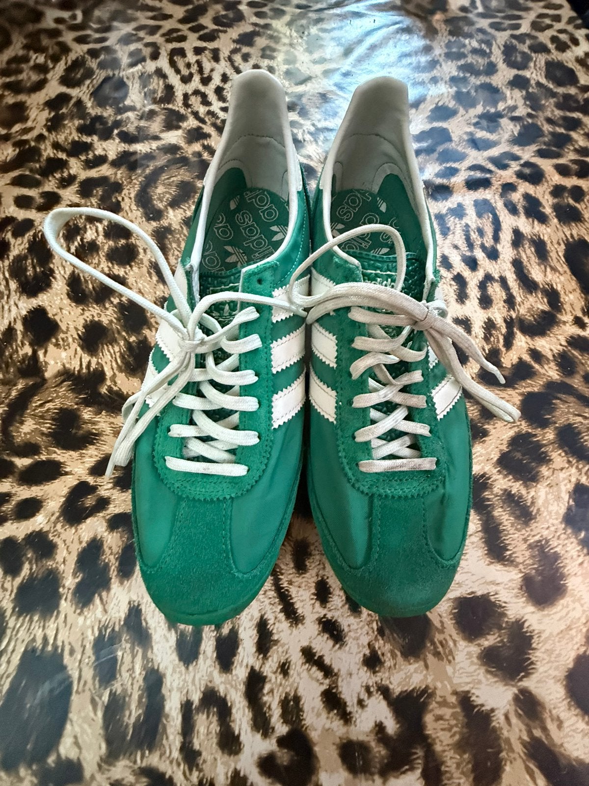 Adidas originals SL72 OG 391/3, Ophalen of Verzenden, Sneakers of Gympen, Gedragen, Groen