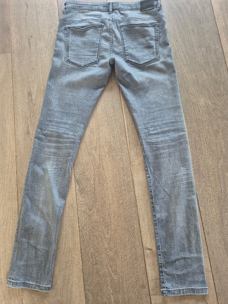 Jeans, Ophalen, Zo goed als nieuw, Grijs, W32 (confectie 46) of kleiner