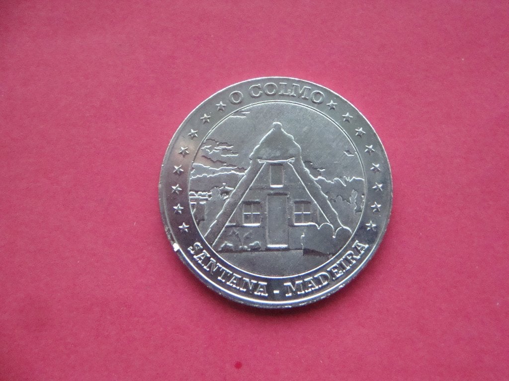 Penning UNC O Colmo Santana Madeira Portugal., Verzenden, Overige materialen, Buitenland