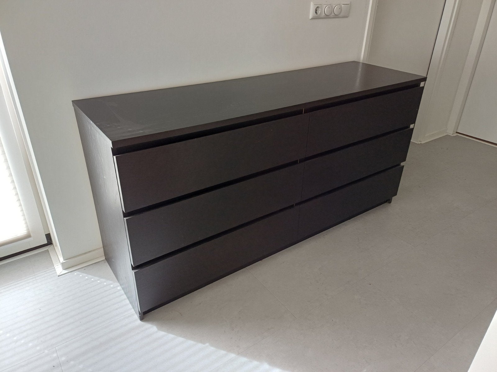 ikea malm kast, Huis en Inrichting, Kasten | Ladekasten, Ophalen, Gebruikt, 5 laden of meer, 150 tot 200 cm