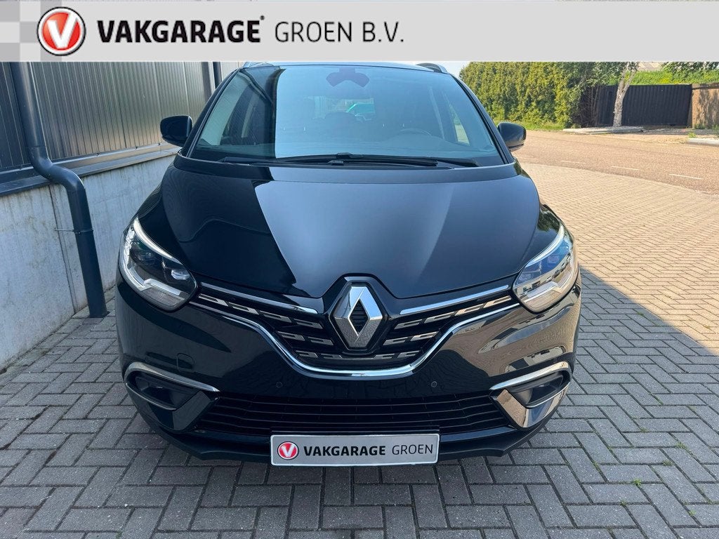 Renault Grand Scénic 1.3 TCe Black Edition 160PK 7p / ad. c, Auto's, Renault, Gebruikt, Zwart, Zwart, Bedrijf