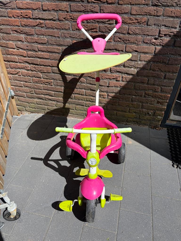 Smart Trike driewieler - Groeit met je kind mee!, Fietsen en Brommers, Fietsen | Driewielers, Ophalen, Gebruikt, Duwstang