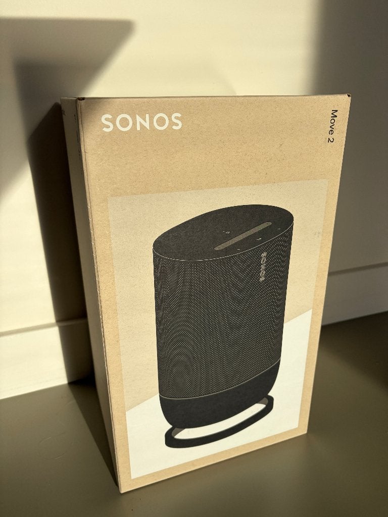 Sonos Move 2 zwart (NIEUW) en ongeopend, 2 jaar garantie!, Bluetooth, Nieuw, Ophalen of Verzenden, Draagbare speaker