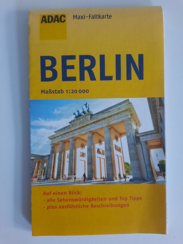 ADAC gids en plattegrond BERLIN nieuw, 2000 tot heden, Nieuw, Ophalen of Verzenden, Landkaart