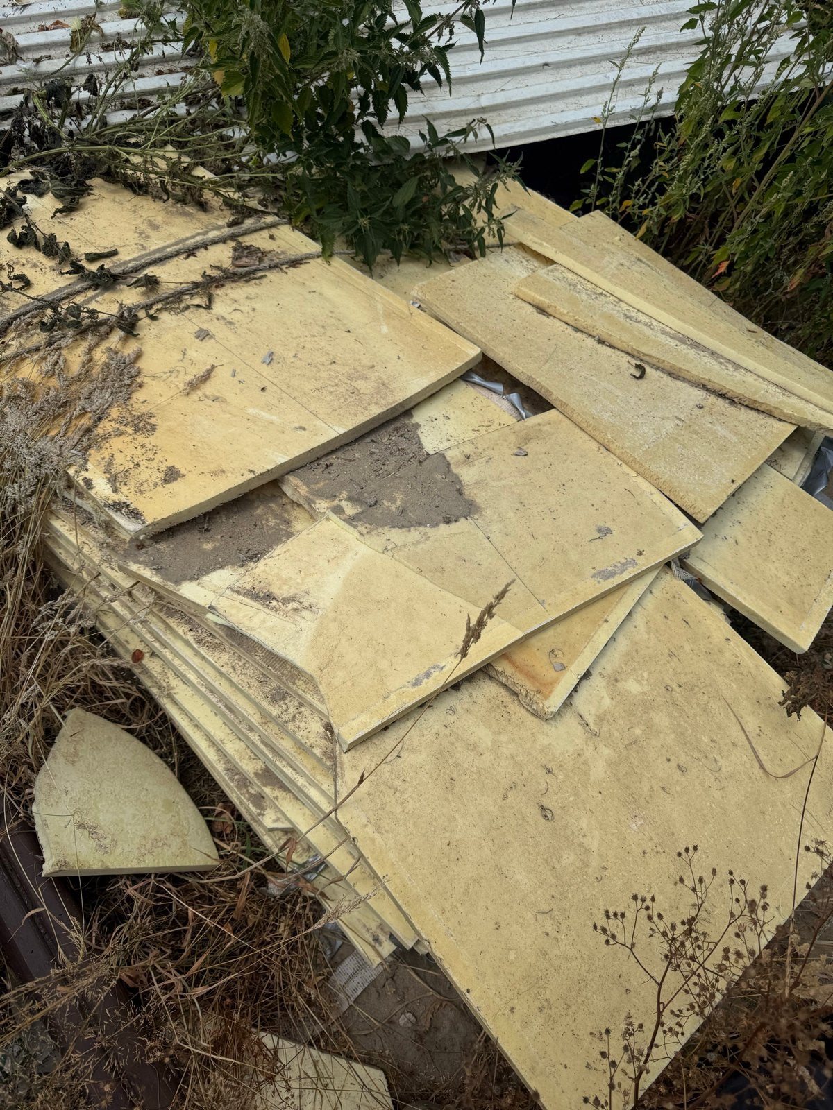 Gratis isolatie platen zwembad, Gebruikt, Hardschuim (Pir), 15 m² of meer, Vloerisolatie