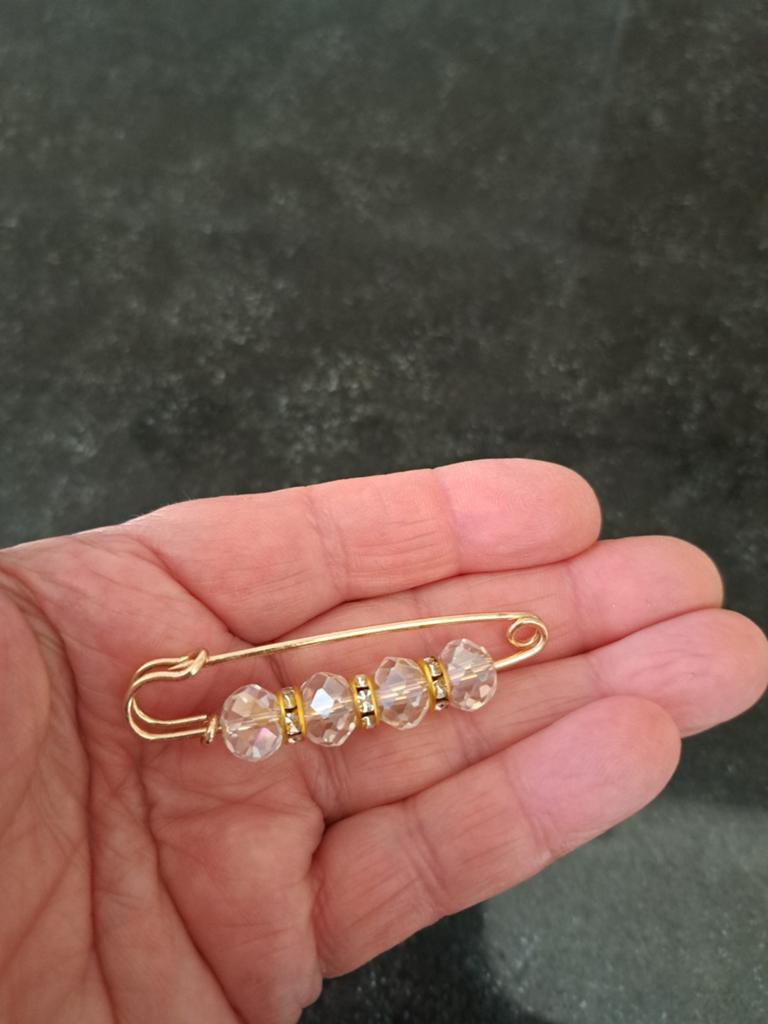 Broche speld, Sieraden, Tassen en Uiterlijk, Broches, Ophalen of Verzenden, Nieuw, Goud, Overige materialen