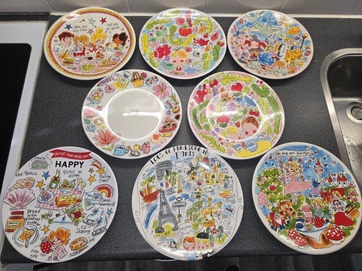 Blond Amsterdam Servies Collectie, Ophalen, Keramiek, Zo goed als nieuw, Bord(en)