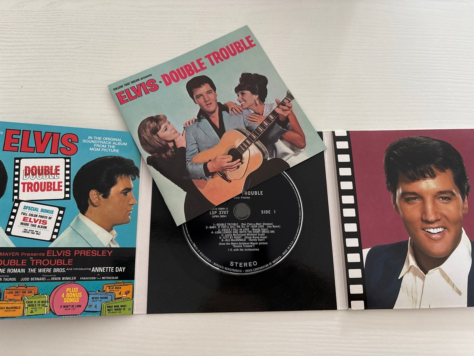 FTD CD Elvis - Double Trouble Soundtrack Album, Verzamelen, Ophalen of Verzenden, Zo goed als nieuw, Cd of Plaat