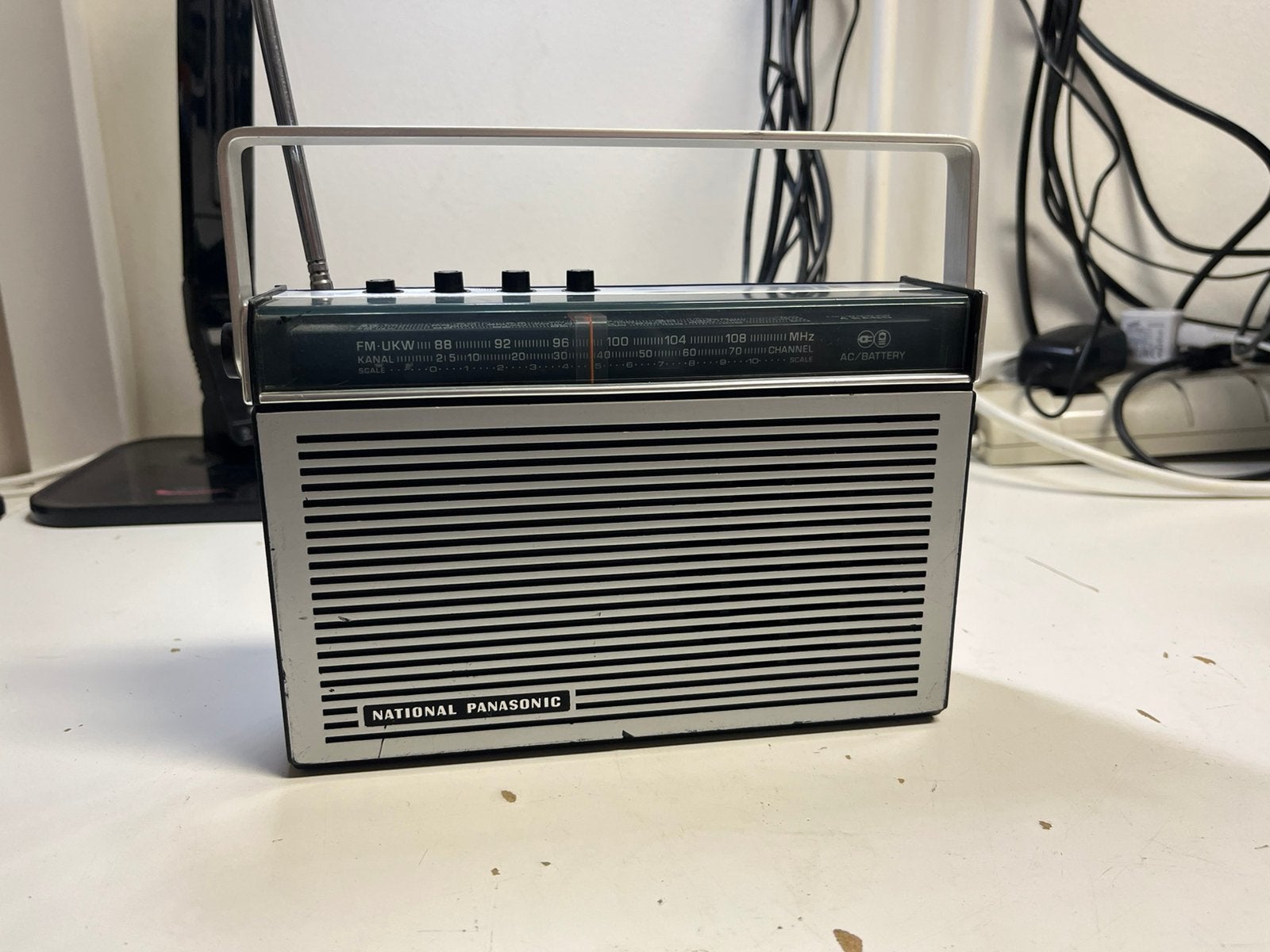 National Panasonic 4-band transistorradio RF-909LB, Audio, Tv en Foto, Radio's, //, Ophalen of Verzenden, National Panasonic, Transistorradio