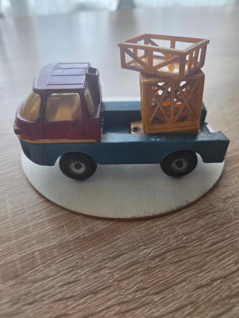 Corgi Qualitoys 704 Turbine Truck Series Tower Wagon 1969, Ophalen of Verzenden, Gebruikt, Bus of Vrachtwagen, Corgi