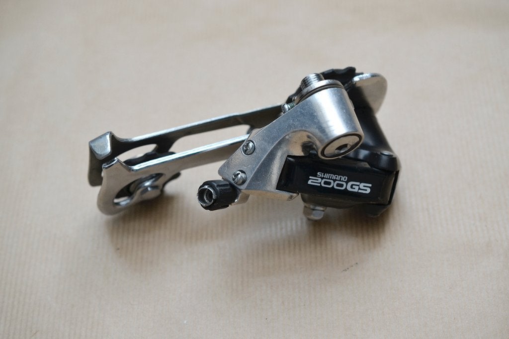 Vintage Shimano 200GS RD-M200 derailleur Mountainbike MTB, Gebruikt, Ophalen of Verzenden, Derailleur of Ketting, Mountainbike