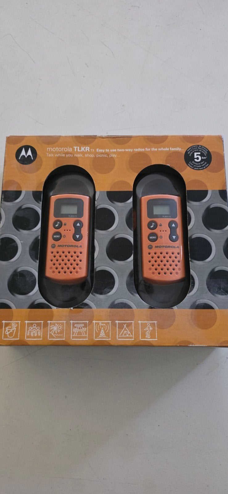 Motorola tlkr t3 walkie talkie, Ophalen of Verzenden, Zo goed als nieuw