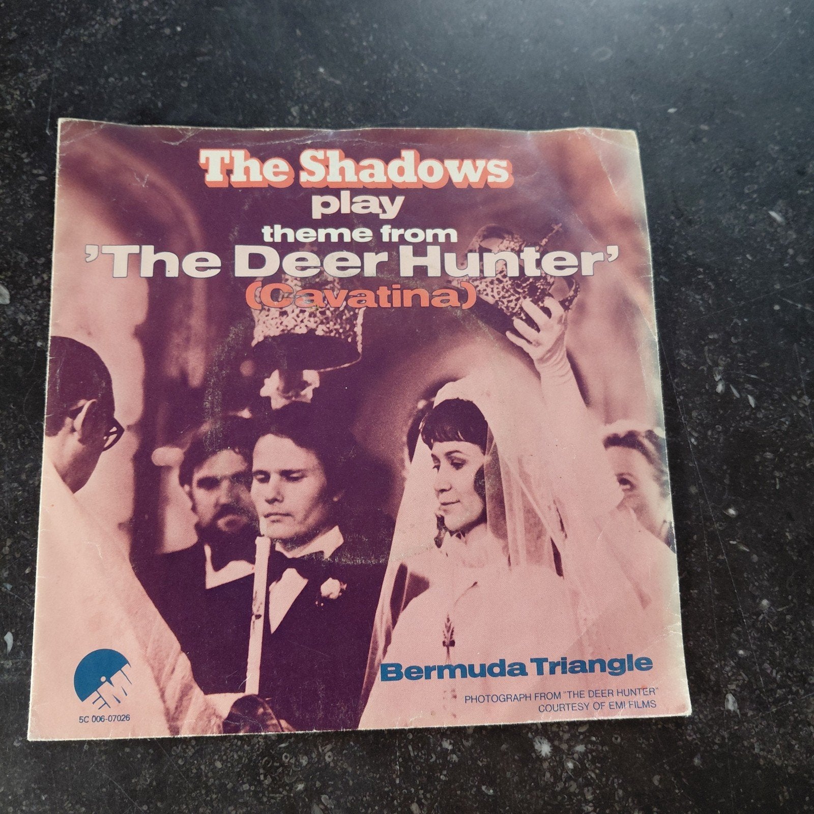 The Shadows - Theme from 'The Deer Hunter' (Cavatina) Single, Ophalen of Verzenden, Gebruikt, Filmmuziek en Soundtracks
