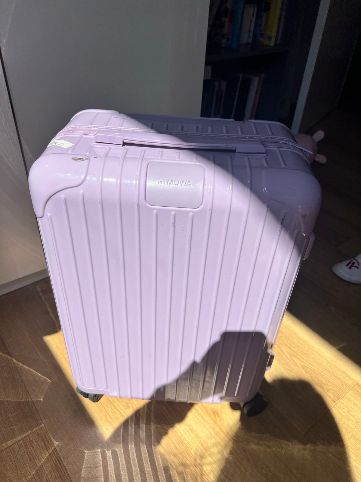 ZGAN Essential Lite Cabin Koffer 21inch - Lavendel Paars, Sieraden, Tassen en Uiterlijk, Koffers, Gebruikt, 50 tot 60 cm, Hard kunststof