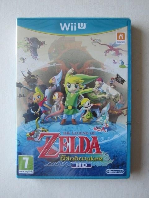 Legend of Zelda Windwaker Wind Waker Nintendo Wii U, Spelcomputers en Games, 1 speler, Nieuw, Ophalen of Verzenden, Role Playing Game (Rpg)