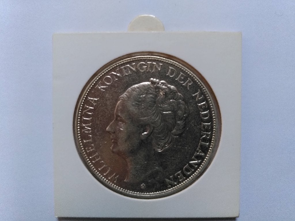 Zilveren Wilhelmina Rijksdaalder (1929–1943), Postzegels en Munten, Munten | Nederland, Verzenden, Zilver, Koningin Wilhelmina