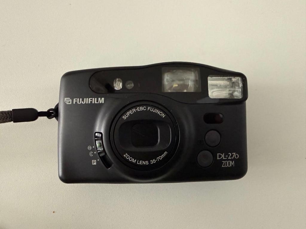 Camera Fujifilm DL-270 zoom, Audio, Tv en Foto, Fotocamera's Analoog, Ophalen, Gebruikt, Compact, Fuji
