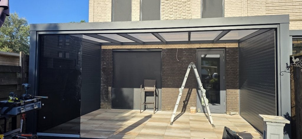 Nieuwe Terrasoverkapping 3x3, Ophalen, Nieuw, Tuinpaviljoen
