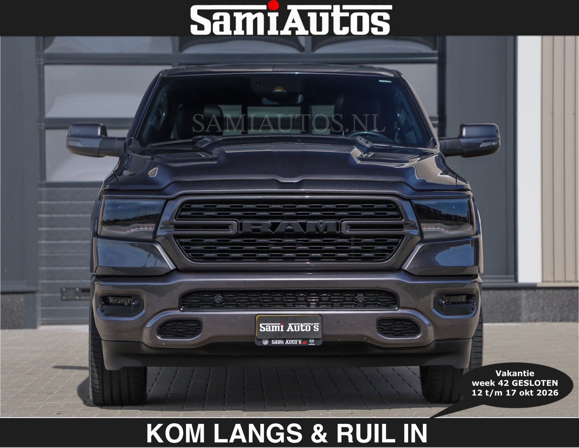 Dodge Ram SPORT | 5.7 V8 HEMI | PANORAMA DAK | €39950,- ex, Auto's, Automaat, Dealer onderhouden, 2740 kg, Gebruikt
