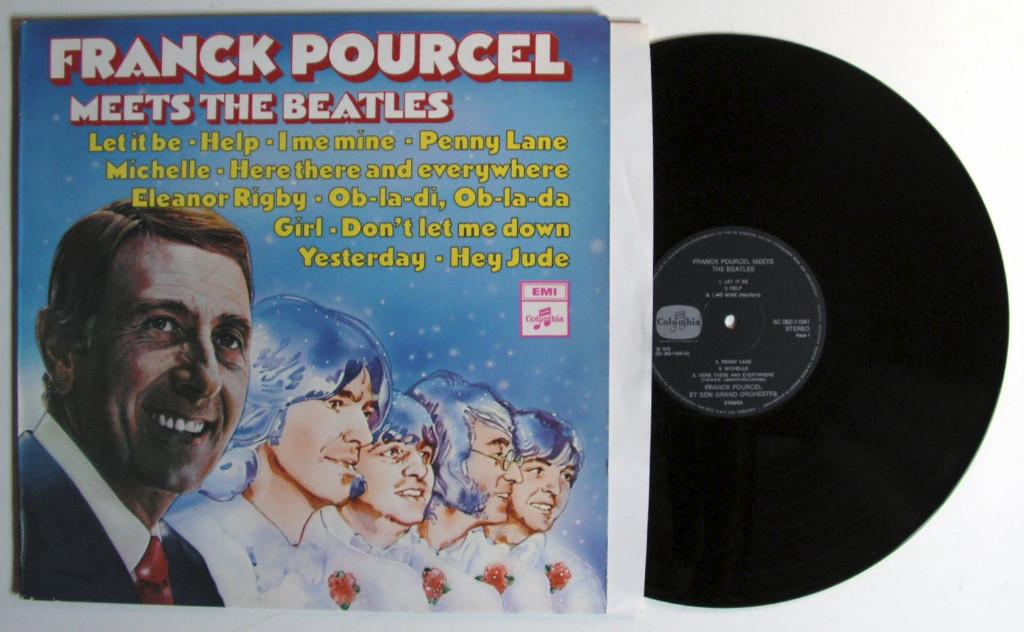 Franck Pourcel Meets The Beatles 12 nrs LP 1970 mooie staat, Cd's en Dvd's, Vinyl | Pop, Inclusief binnenhoes, Ophalen of Verzenden