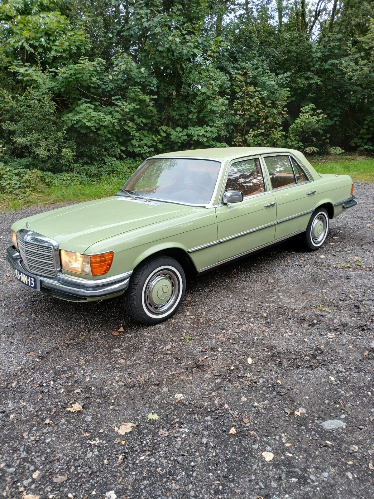 Mercedes-Benz S-Klasse 2.7 280 S 1976 Groen, Auto's, Origineel Nederlands, Handgeschakeld, 161 pk, Particulier