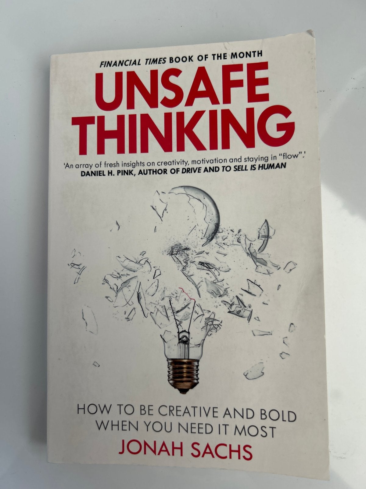 Unsafe Thinking: Creativiteit en Durf van Jonah Sachs, Ophalen of Verzenden, Gelezen, Europa overig