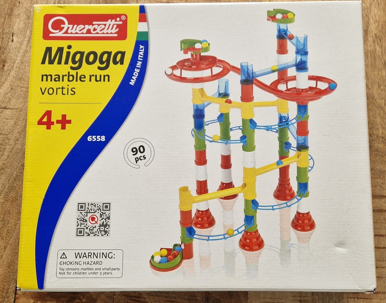 Quercetti Migoga knikkerbaan, Ophalen of Verzenden, Gebruikt, Overige merken