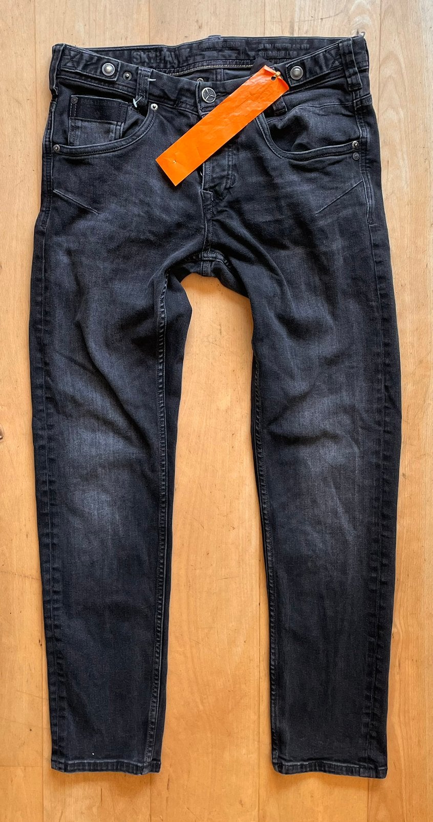 PME Legend Skyhawk jeans spijkerbroek zwart W30 L30, Kleding | Heren, Spijkerbroeken en Jeans, Ophalen of Verzenden, Zo goed als nieuw