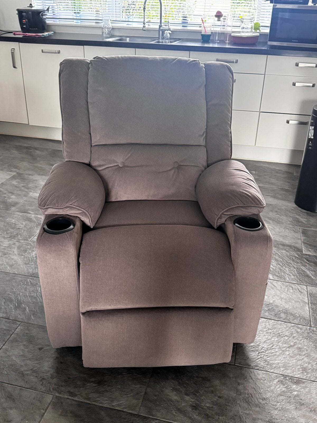 Elektrische Relaxfauteuil met Massagefunctie