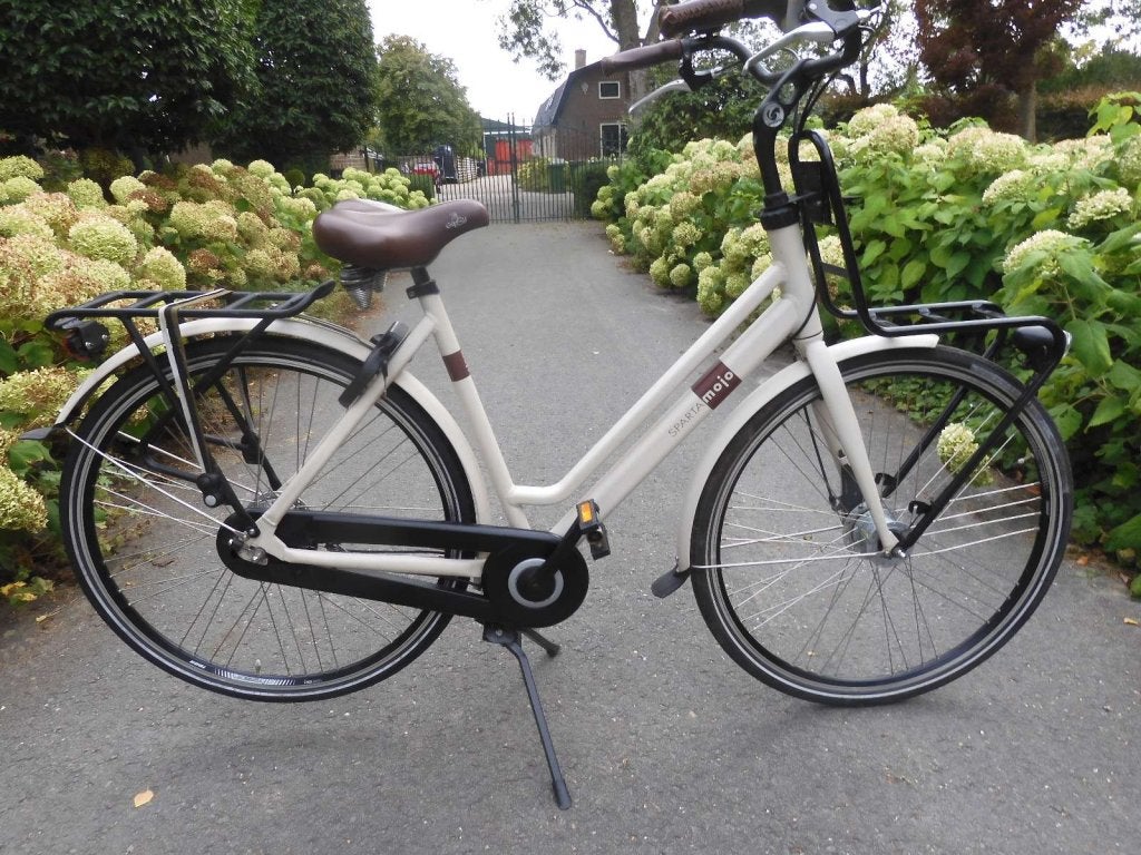 Mooie matcreme  Sparta  Mojo , 7  versnellingen en 53 frame, Ophalen, Sparta, 53 tot 56 cm, Versnellingen
