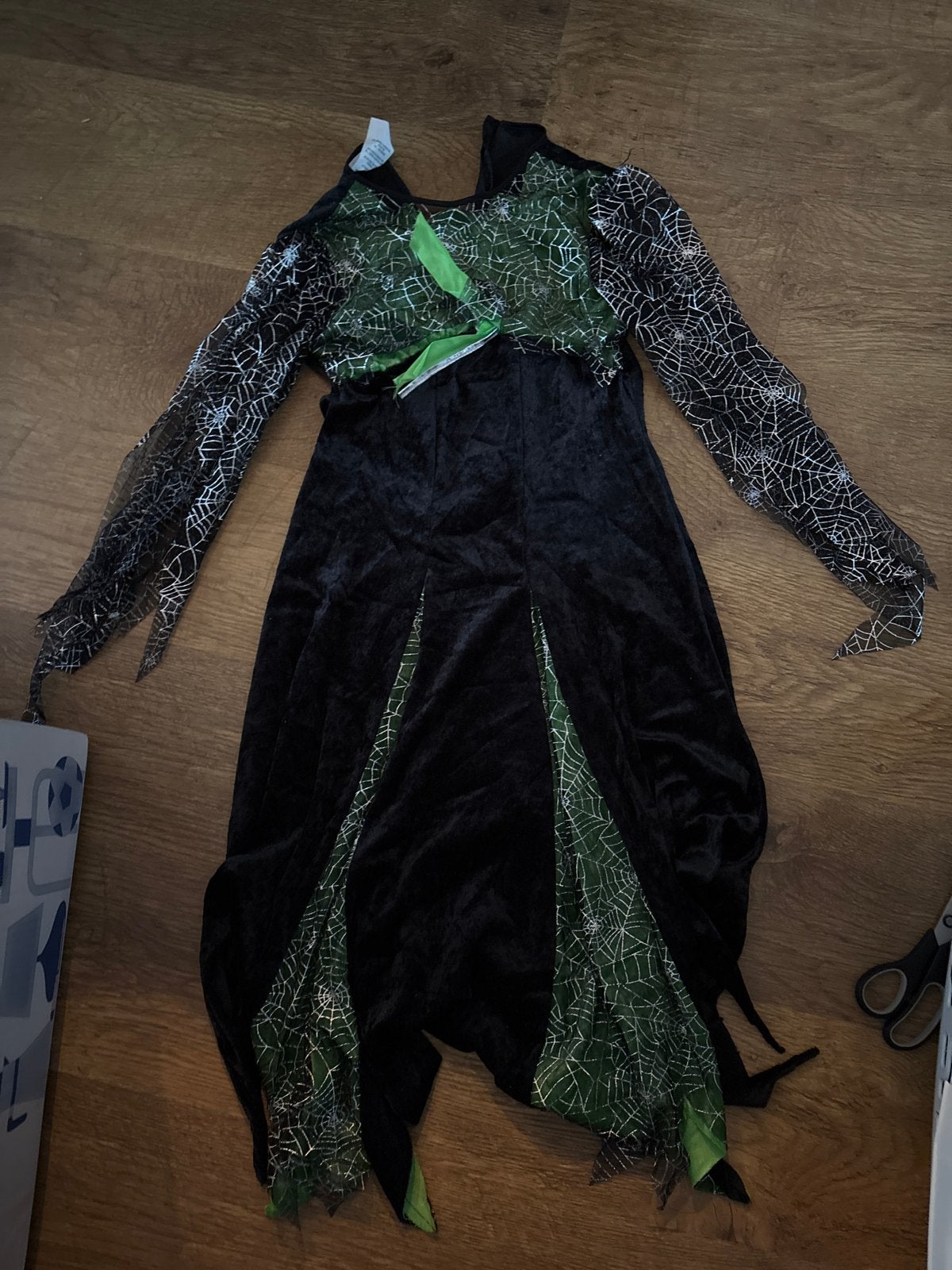 Heksenjurk Halloween Maat 140, Ophalen of Verzenden, Gebruikt, 134 t/m 140, Meisje