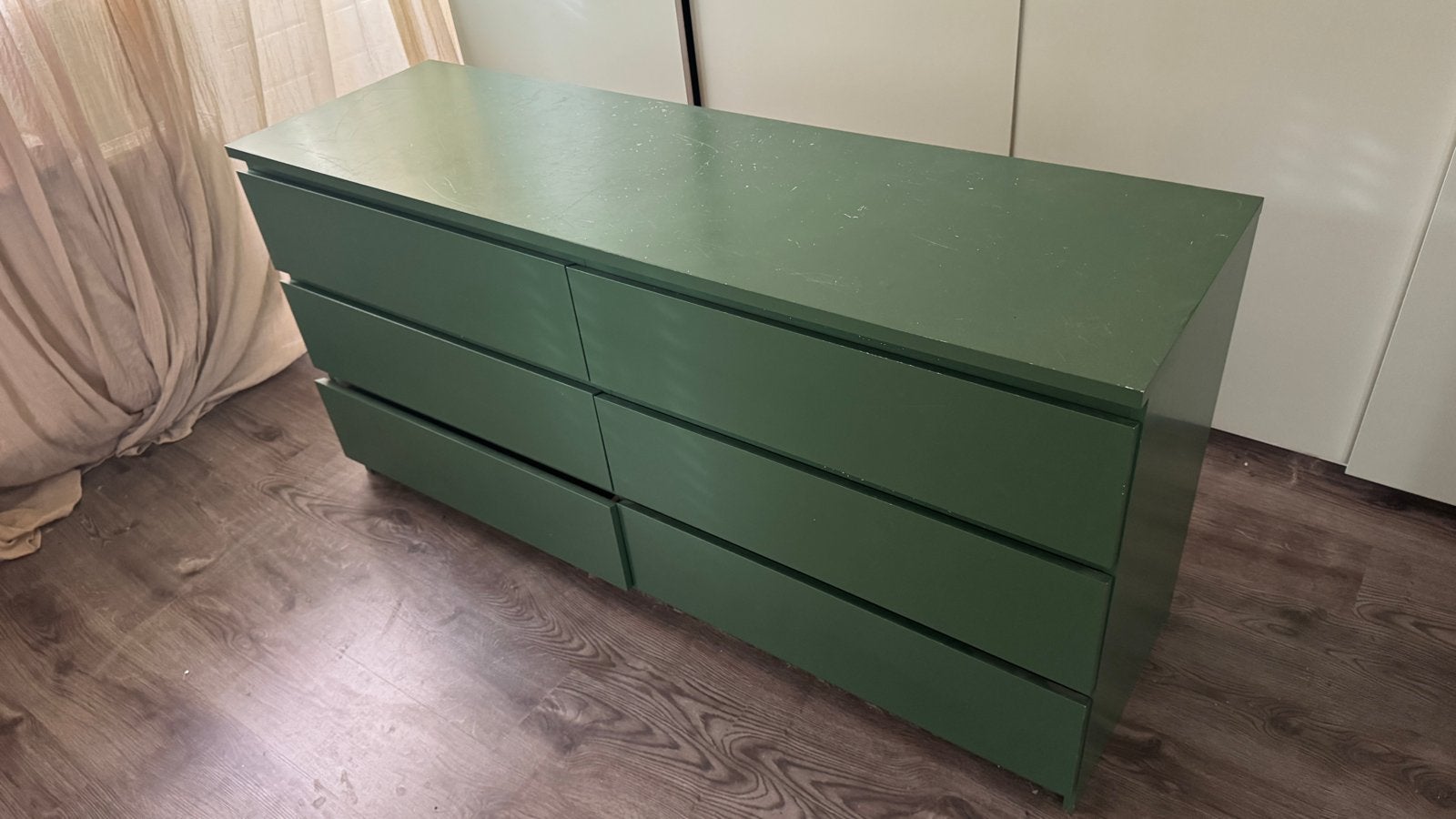 Ikea malm kast met 6 laden - gratis af te halen, Ophalen, Gebruikt, 100 tot 150 cm, 5 laden of meer