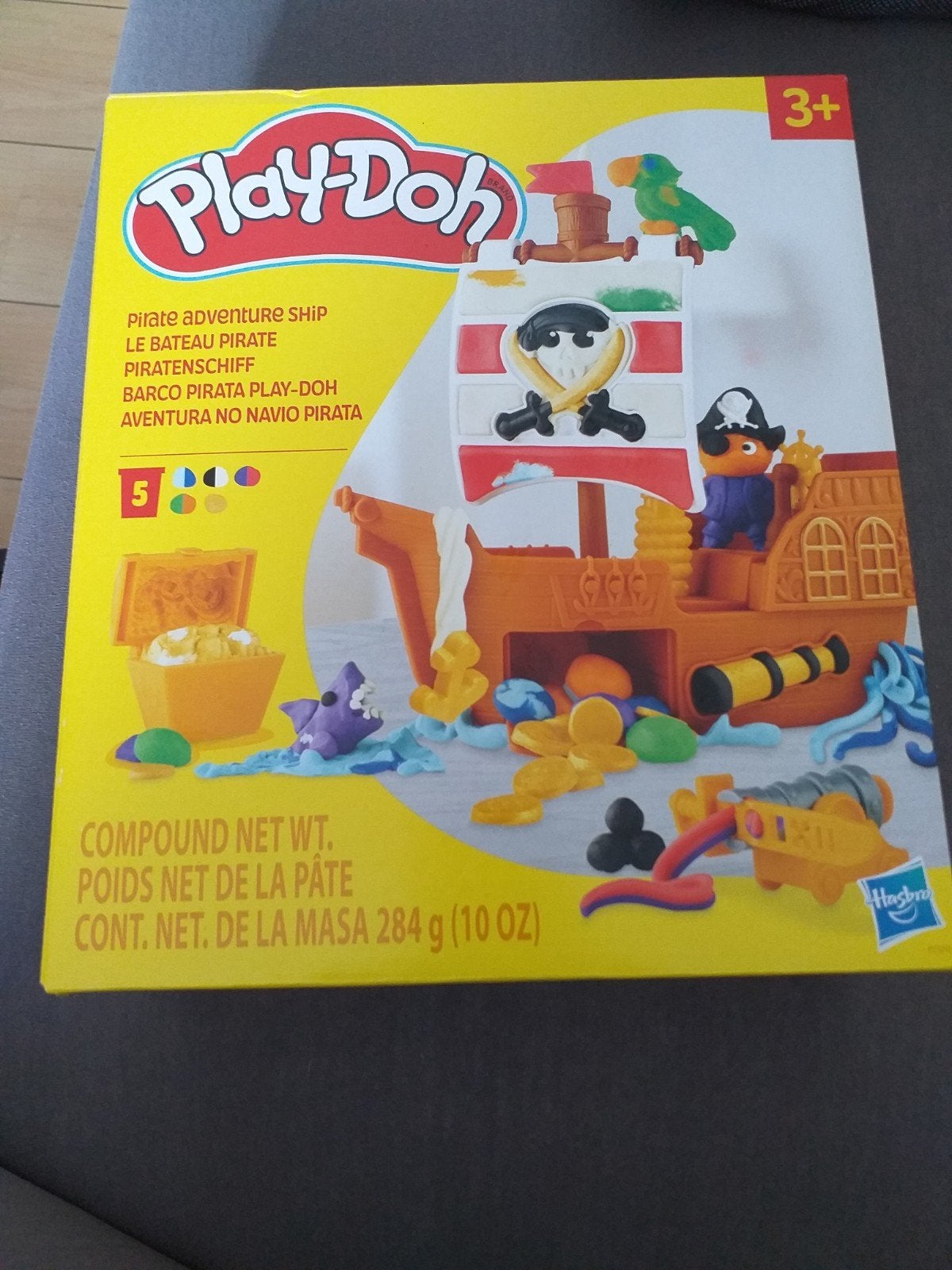 Play-Doh Piratenschip Avontuur Speelset, Ophalen of Verzenden, Gebruikt, Bouwen