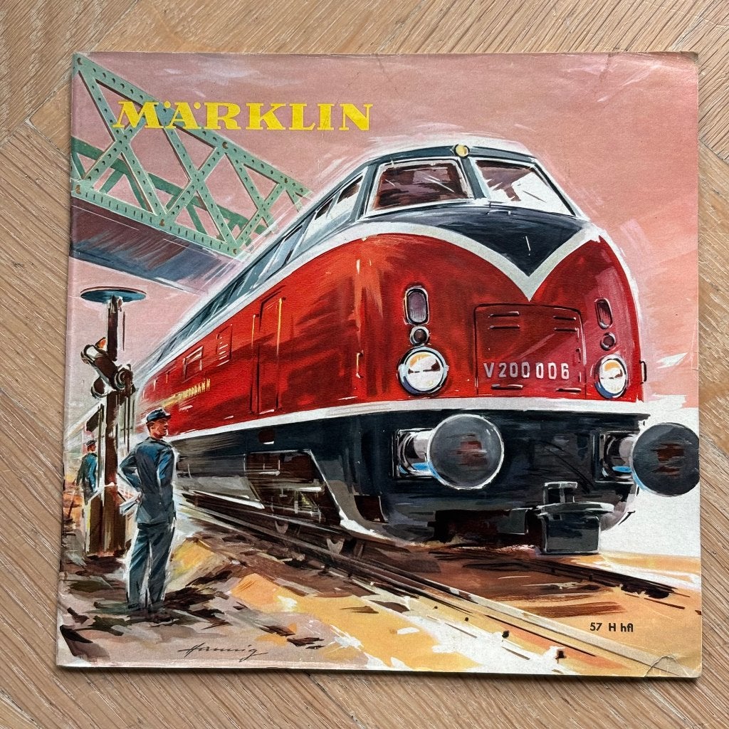 Märklin catalogus 1957, Wisselstroom, Gebruikt, Analoog, Märklin