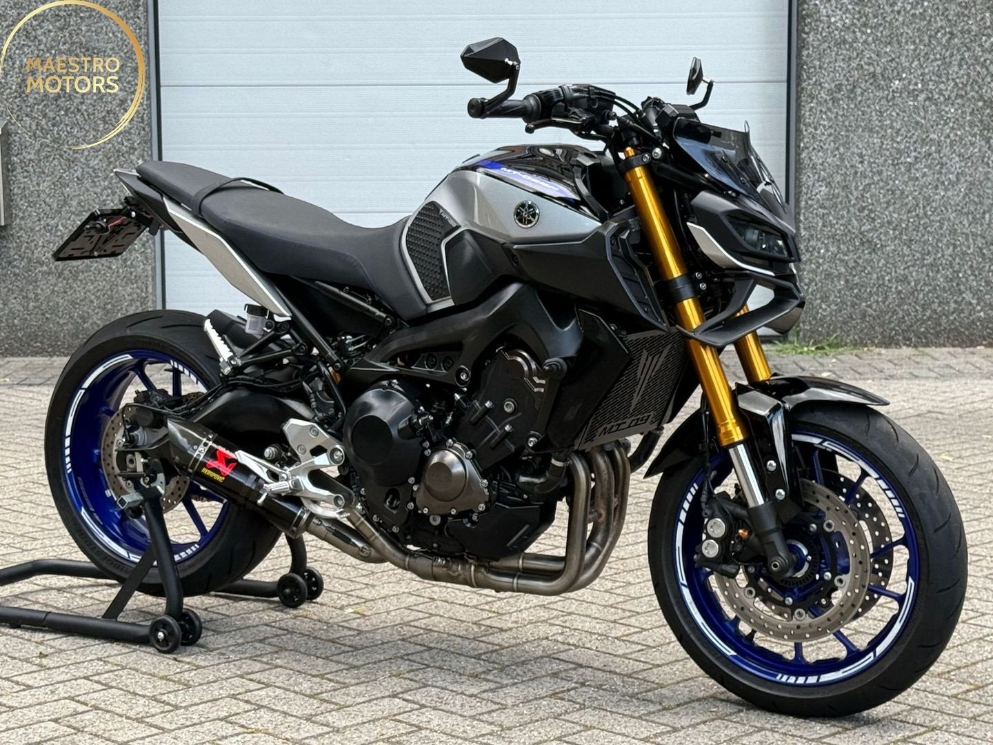 Yamaha MT09 SP Akrapovic Racing Line DIKSTE van NL BOMVOL !!, Motorrijbewijs A, Bedrijf, Meer dan 35 kW, YAMAHA