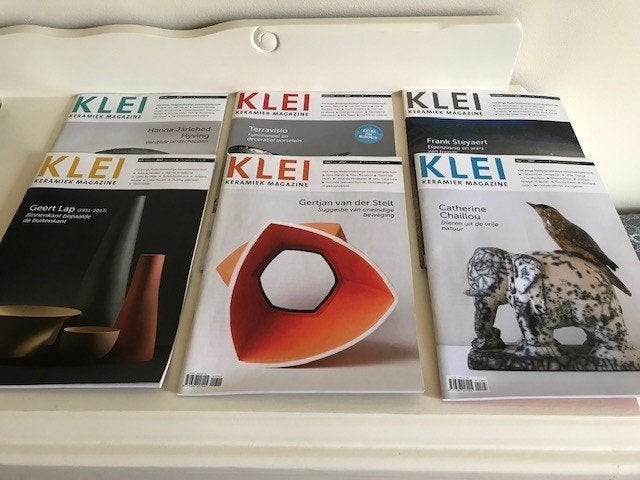 Boetseren/ 12 kleimagazines, Verzenden, Nieuw